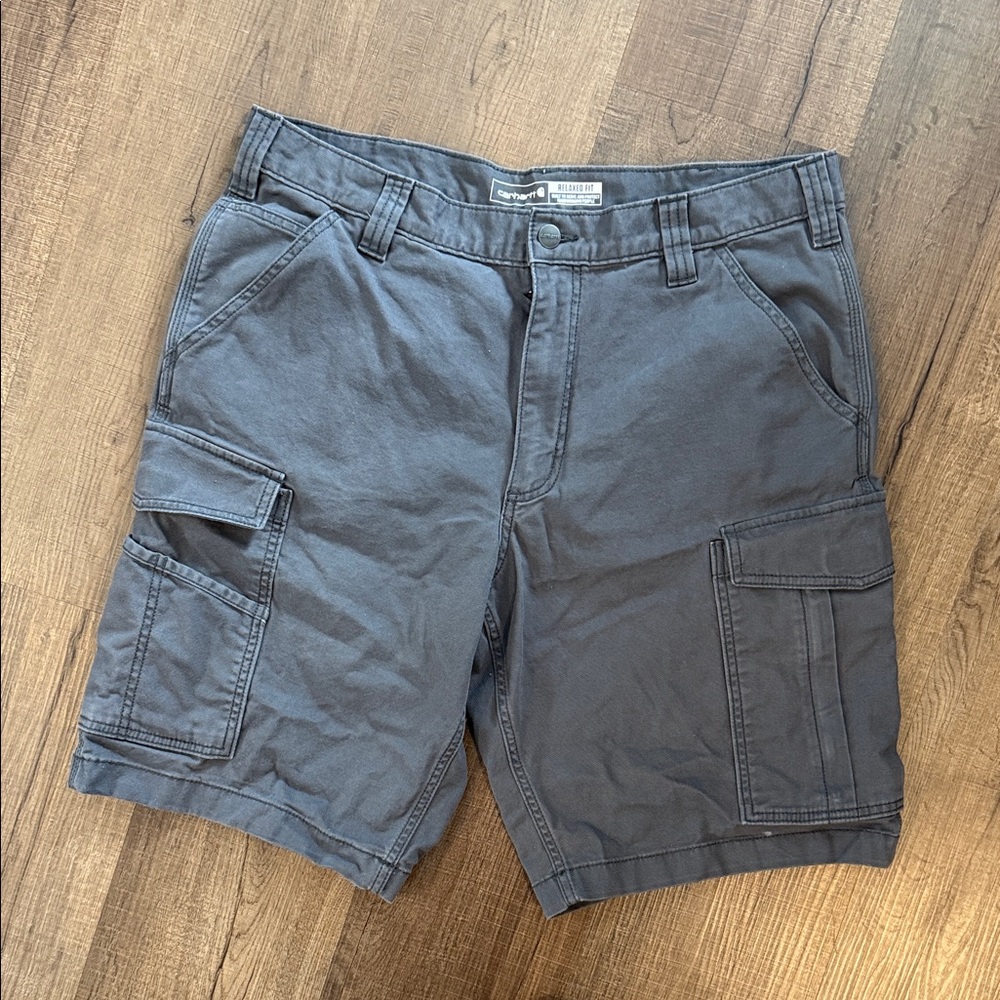 Carhartt Men's Gray Cargo Shorts